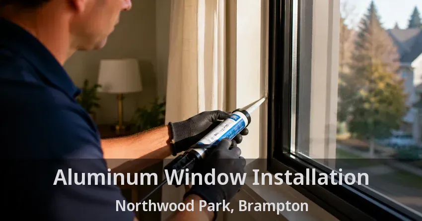 Aluminum Window Installation Northwood Park, Brampton - ON