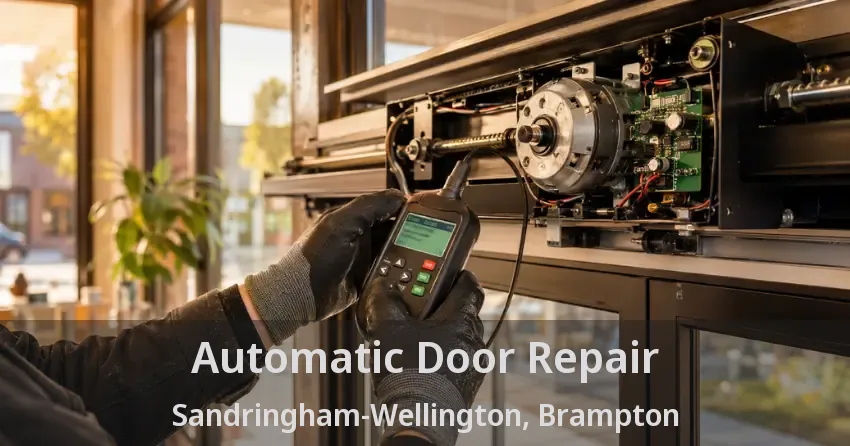 Automatic Door Repair Sandringham-Wellington, Brampton - ON