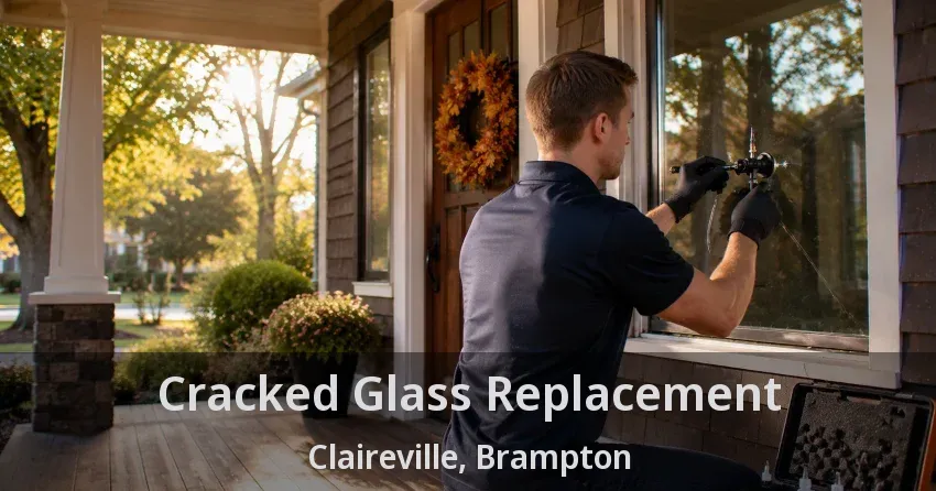 Cracked Glass Replacement Claireville, Brampton - ON