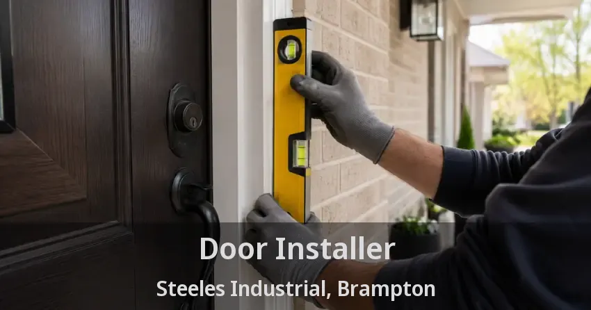 Door Installer Steeles Industrial, Brampton - ON