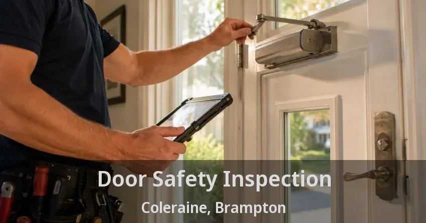 Door Safety Inspection Coleraine, Brampton - ON