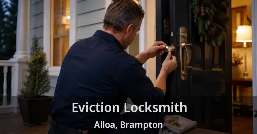 Eviction Locksmith Alloa, Brampton - ON