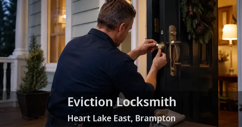 Eviction Locksmith Heart Lake East, Brampton - ON