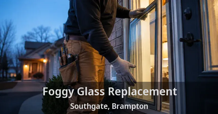 Foggy Glass Replacement Southgate, Brampton - ON