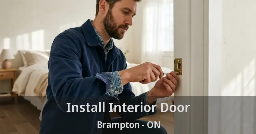 Install Interior Door Brampton - ON