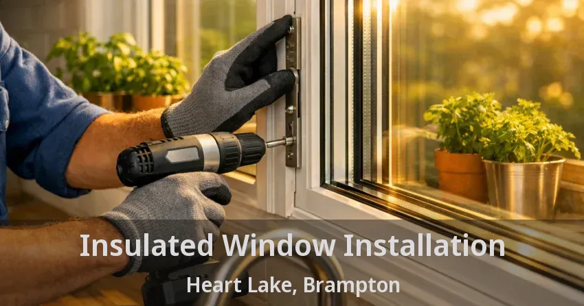 Insulated Window Installation Heart Lake, Brampton - ON