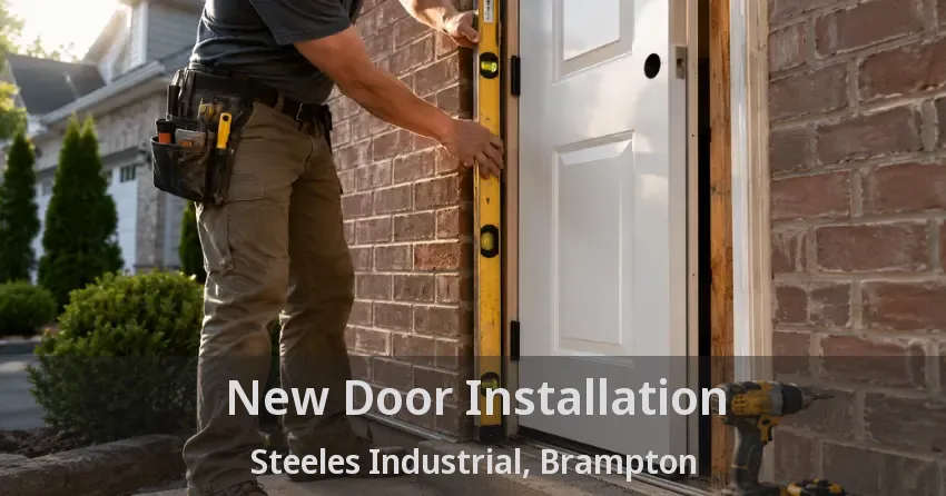 New Door Installation Steeles Industrial, Brampton - ON