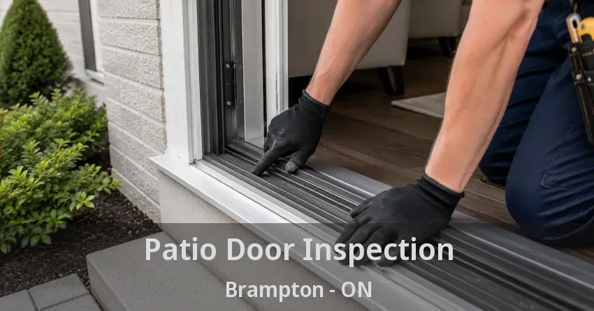 Patio Door Inspection Brampton - ON