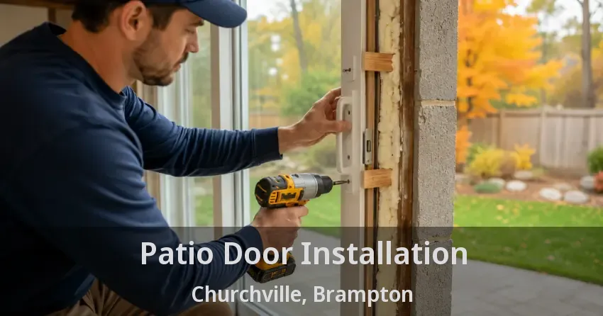 Patio Door Installation Churchville, Brampton - ON