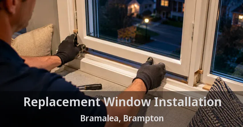 Replacement Window Installation Bramalea, Brampton - ON