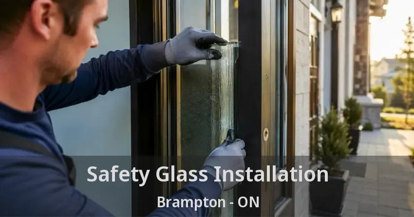 Safety Glass Installation Brampton - ON