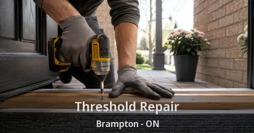 Threshold Repair Brampton - ON