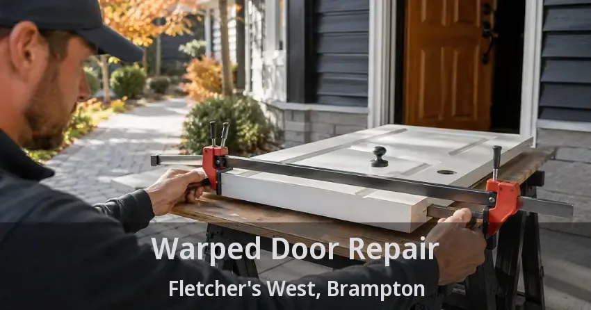 Warped Door Repair Fletcher's West, Brampton - ON
