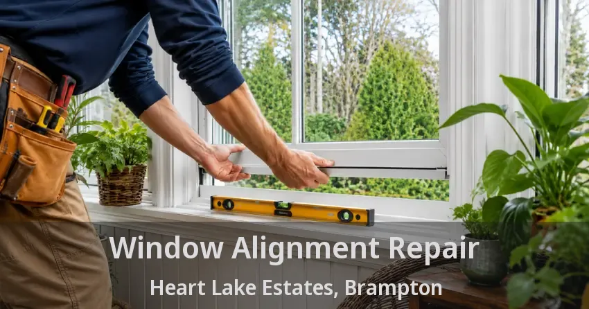 Window Alignment Repair Heart Lake Estates, Brampton - ON