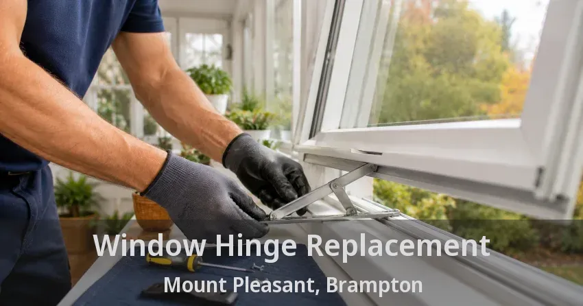 Window Hinge Replacement Mount Pleasant, Brampton - ON