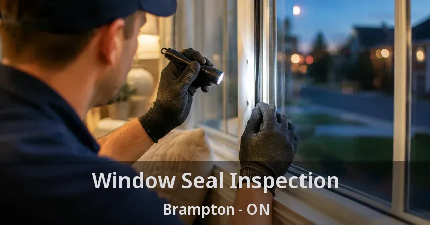 Window Seal Inspection Brampton - ON