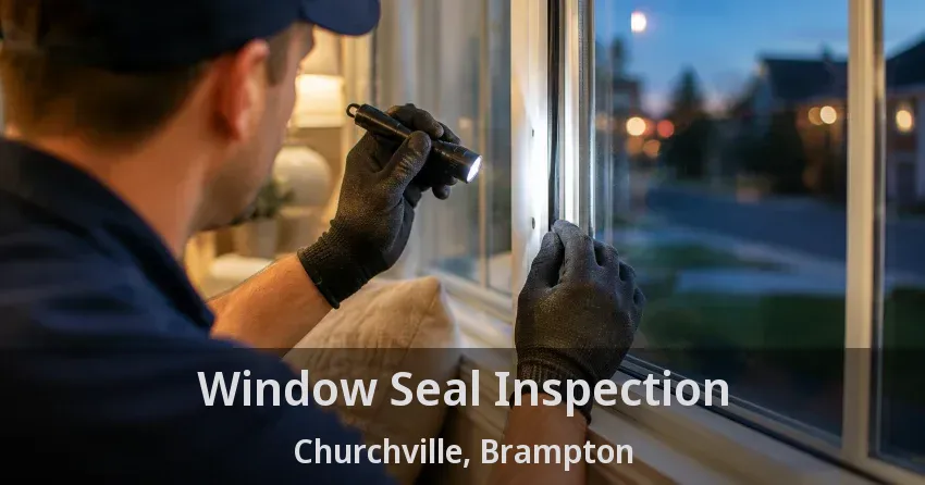 Window Seal Inspection Churchville, Brampton - ON