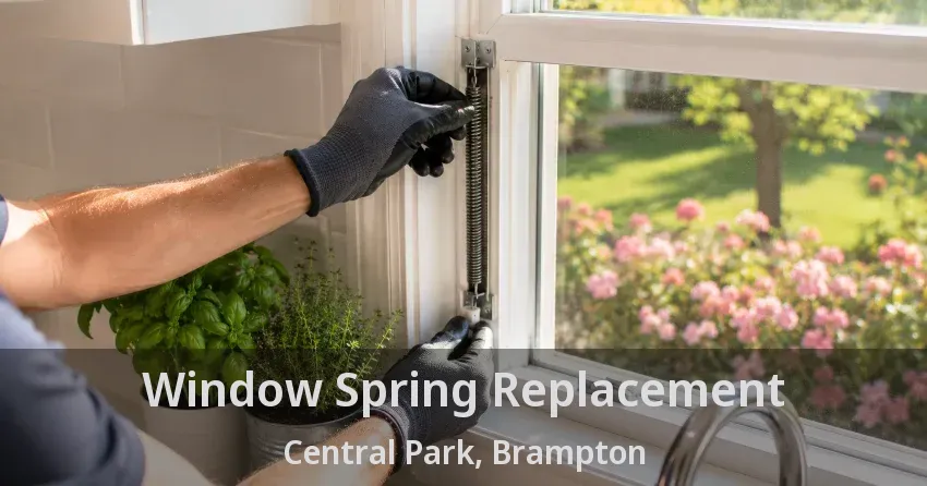 Window Spring Replacement Central Park, Brampton - ON