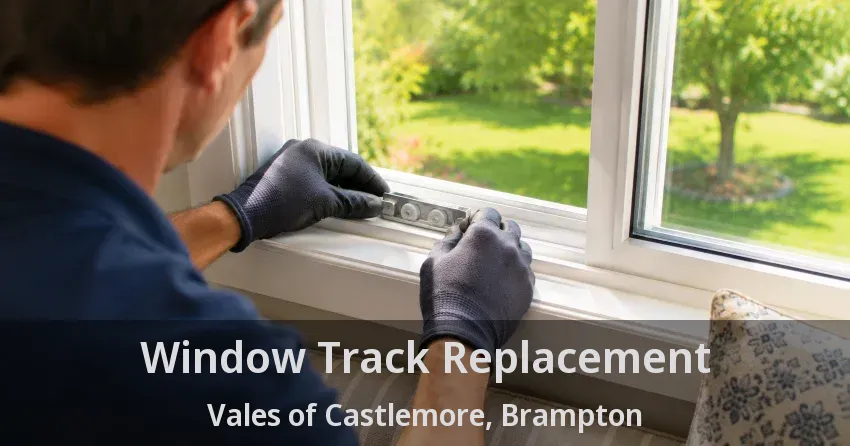 Window Track Replacement Vales of Castlemore, Brampton - ON