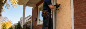 Temporary Door Securing Ebenezer, Brampton